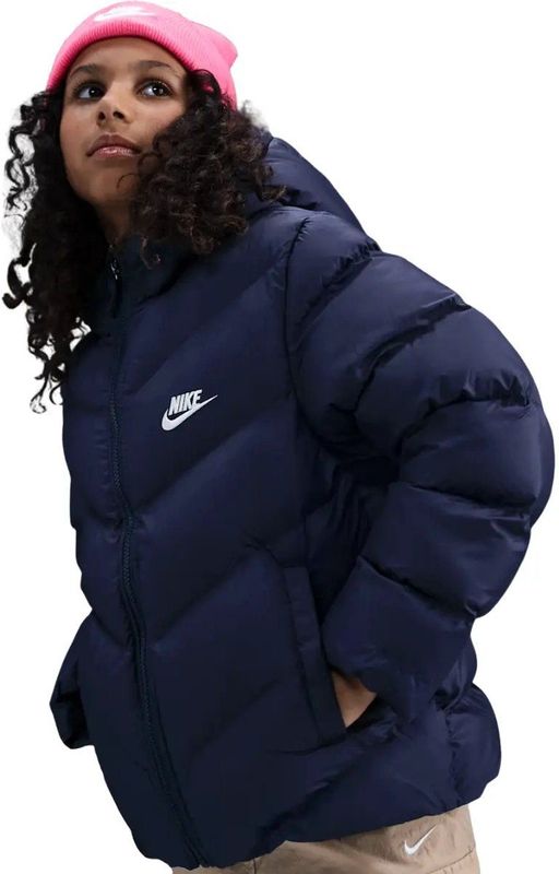 Nike - All Day Play - Gewatteerd Jack - Zwart - Therma-FIT