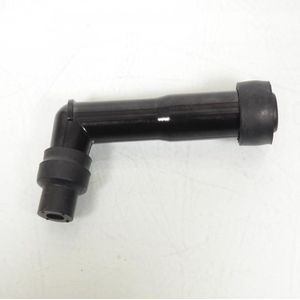 NGK - XD01F - Ruisonderdrukker - Zwart - 1KOhm - 80° Elleboog Voor Motorfiets