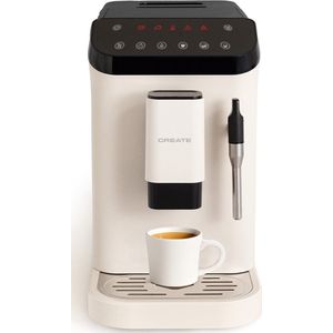 CREATE - Superautomatisch koffiezetapparaat 20 bar capaciteit van 180 gram de koffie. Stoomarm 0° tot 42°, 1,5L - THERA MATIC TOUCH