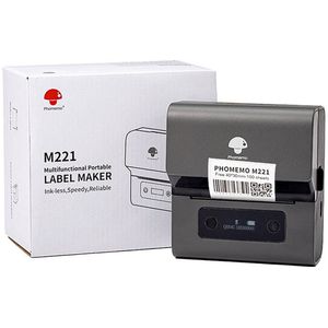 PHOMEMO - M221 - Draagbare Labelprinter - Wit - Thermische Printtechnologie
