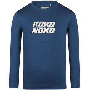 Koko Noko Shirt Mid blue maat 98
