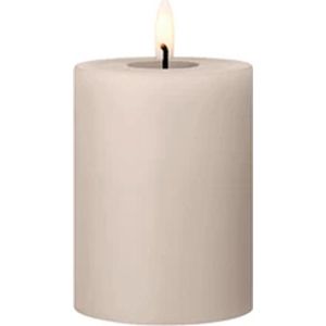 Ester & Erik Led Pillar kaars H10cm linen grey