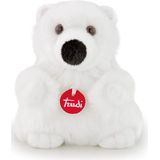 Trudi Fluffy Knuffel Ijsbeer Wit 20 cm - Hoge kwaliteit pluche knuffel - Knuffeldier voor jongens en meisjes - Wit - 16x20x20 cm maat S