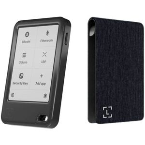 Ledger Nano Gen 5 + Magnet Folio Business Charcoal - Voordeelbundel - Hardware Wallet set - Magnetische case