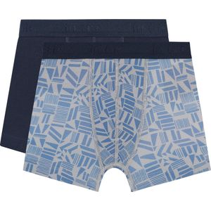 Basics shorts fun graphics 2 pack voor Jongens | Maat 134/140