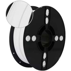 Snow 3D Print Filament | Vera's Arts & Dice | Wit | 1kg | 1.75 mm | PLA | Basic Color Filament Wit | 3D Printing Filament | 1000 gram | Plastic | Basis Kleuren