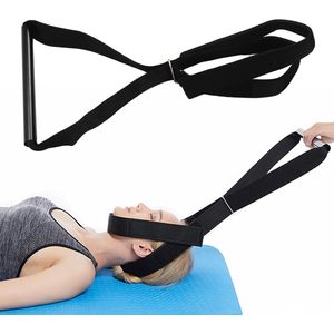 Cervicale tractie apparaat - nek - nek rekband - chiropractische decompressie - comfortabele grip - cervicale trekapparaat met kinsteun