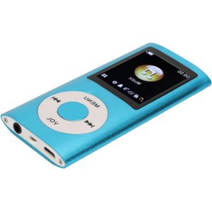 Digitale verliesvrije MP3 MP4-speler voor kinderen - 18 inch LCD-scherm - blauw