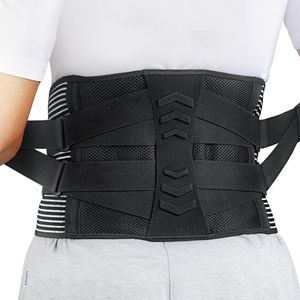 Lumbale wervelkolom upgrade bandage ondersteuning voor lendenpijn ischias hernia pijnverlichting – medicijnen sport