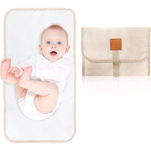 Nieuwe titel: Opvouwbare Reisverschoonmat (Beige)