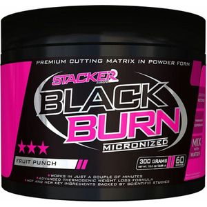 Stacker 2 Black Burn Micronized 300gr (60 servings) Lemon