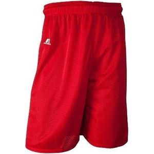 Russell Athletic - Sportbroek - Heren - Nylon Mesh Shorts - Rood - Medium