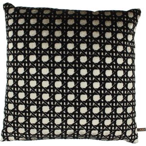 Claudi - sierkussen Eliaz - black/gold - 45x45 cm