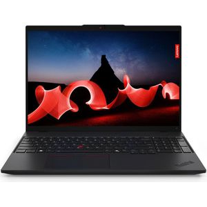 Lenovo ThinkPad L16 Gen 1 (Intel) Intel Core Ultra 5 125U Laptop 40,6 cm (16"") WUXGA 16 GB DDR5-SDRAM 512 GB SSD Wi-Fi 6E (802.11ax) Windows 11 Pro Engels Zwart