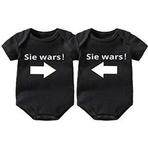 Schattige tweeling romper set voor jongens en meisjes - Perfecte baby geschenken en outfits