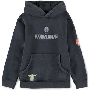 Disney Star Wars - The Mandalorian The Child Kinder hoodie/trui - Kids 158 - Zwart