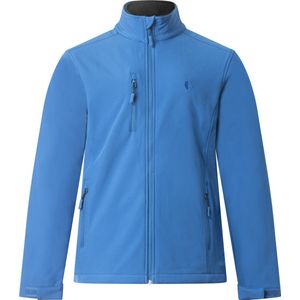 Gentlemen - heren softshell jasje - winddicht - waterafstotend - blauw - maat M - BLACK FRIDAY DEAL