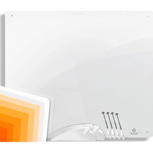 Infrarood Verwarmingspaneel 550W staand of hangend - Paneel - Verwarming vrijstaand - Verplaatsbaar - Heater