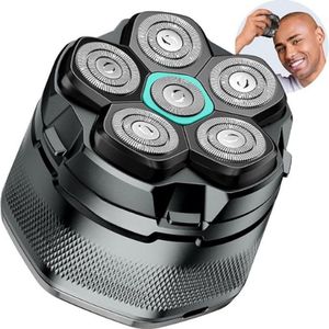 Skull Shaver - Gladde en Snelle Scheerervaring - Voor Hoofd, Gezicht en Nek - Ergonomisch en Draadloos Design - Precisie en Comfort in één - Voor een Strakke Look Thuis of Onderweg