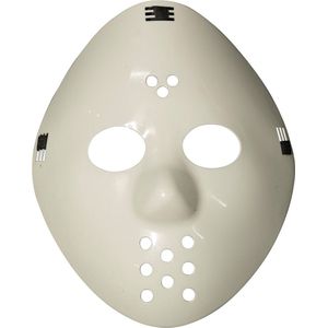 Masker - The silence of the Lambs - wit 2 stuks