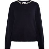 Usha - Lurea - Trui - Zwart - Lange Mouw