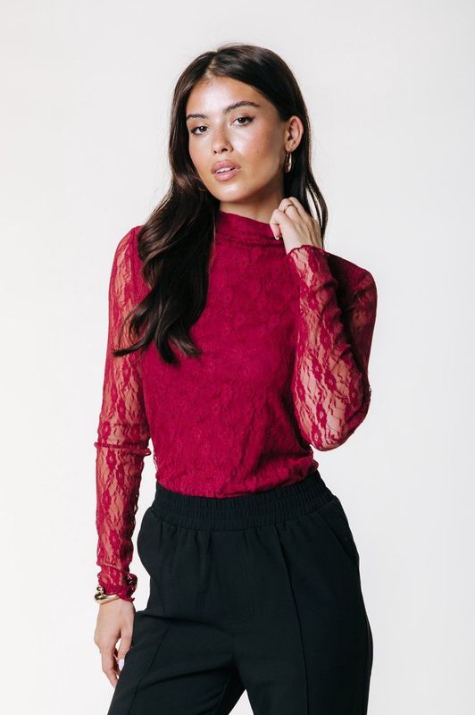 Colourful Rebel - Top Noe - Rood - Gilet