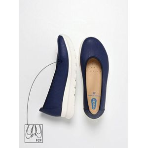 Wolky Dames Ballerina's 02126 Snallerina F2F Blauw