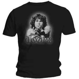 The Doors - Break On Through Heren T-shirt - 2XL - Zwart