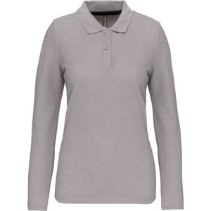 WK. Designed To Work Damespolo lange mouwen WK277 - Oxford Grey - XXL