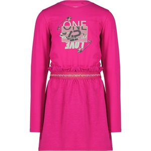 4PRESIDENT Meisjes jurk - Fucshia Red - Maat 92 - Meisjes jurken