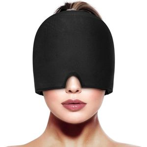 ApexArte® Migraine Masker - Hoofdpijn Muts - Directe Verlichting - Zwart