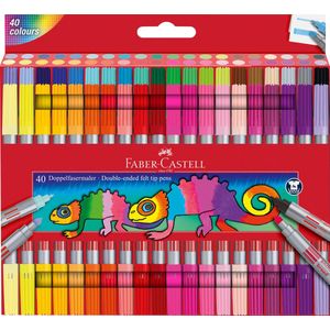 Faber-Castell viltstiften - Duo - 40 stuks - FC-151140