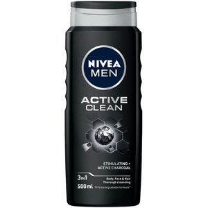 NIVEA MEN - Douchegel - Active Clean - 500 ml - 1 stuk