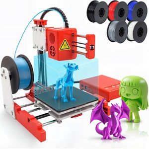 3D&Print 3D Printer voor Beginners & Kinderen - Combideal met PLA Filament - 5 Kleuren - 3D-Printers