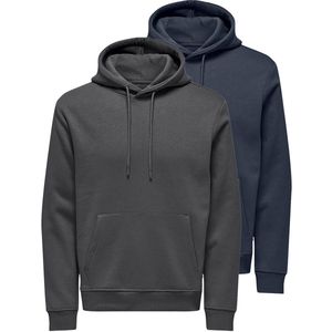 Only & Sons Heren hoddie 2 pack Connor
