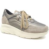 Footnotes - PIEN - Sneakers - Taupe Combi - Wijdte K