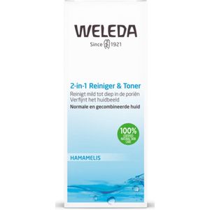 WELEDA - Reiniger & Toner 2‑in‑1 - 100 ml - 1 stuk