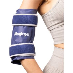 Elbow Ice Pack met professionele wrap - compressie en koude therapie - vermindert zwelling en ontsteking - voor tendinitis, bursitis, artritis (door Magic Gel)