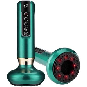 Massage Cupping Apparaat - Elektrisch - 12 Standen en Temperaturen - Pijnverzachtend - Anti-Cellulite