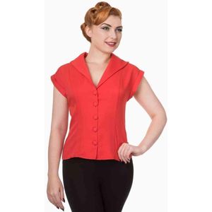 Dancing Days - DREAM MASTER Blouse - XS - Rood