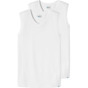 Schiesser Heren tanktop 2 pack Long Life Cotton