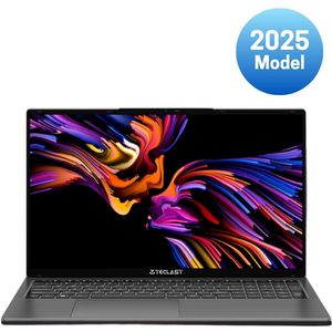 Fubzz - Laptop 17.3 inch - Intel N150 Processor - 16GB RAM - 512GB SSD - Backlit Keyboard - 180° Kantelbaar