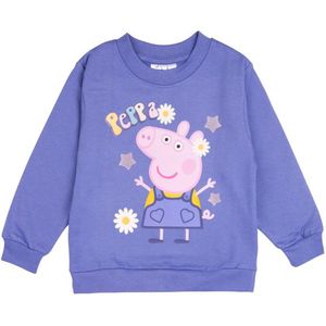 Peppa Pig Sweatshirt - Lila - Maat 110/116