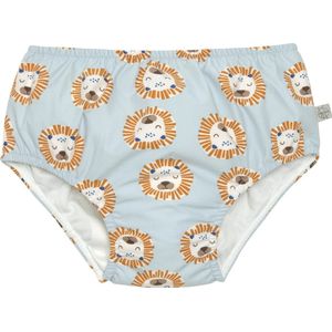 Lässig Splash & Fun Zwembroekje met luier Lion powder blue, 19-24 maanden Maat 92