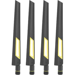 Wifi Router Antenne 4 Stuks 10dB Dual-Band SMA Netwerkkaart