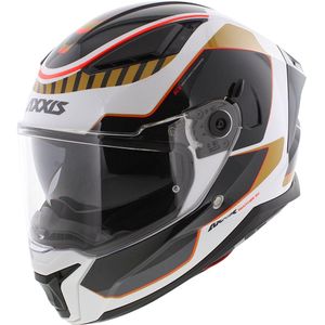 Axxis Panther SV helm Gale A9 glans goud wit zwart S - Motorhelm / Scooterhelm / Brommerhelm