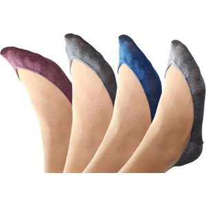 Black Diamond Ballerina Blue kousenvoetje maat 39-42