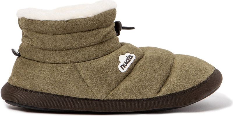 Nuvola - Boot Velvet - Pantoffels - Militaire Groen - Huispantoffels in Laarsstijl