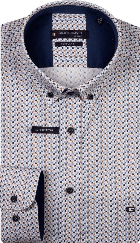 Giordano Casual hemd lange mouw ivy long sleeve button down s 527035/60