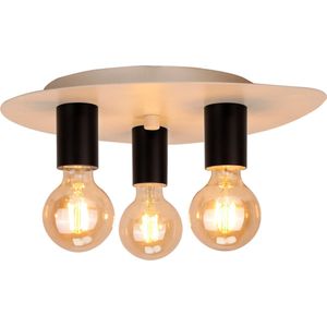Chericoni Colorato Plafondlamp - 3 Lichts - Zwart - Ijzer & Metaal - Italiaans Design - Nederlandse Fabrikant.
